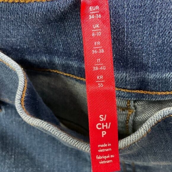 Spanx EveryWear Flare Jeans, size S/P, Vintage Indigo, Denim Cotton Blend, NWT - Picture 14 of 16